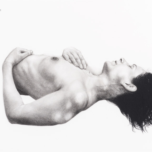 l_inefface_3_body_drawing_in_black_stone_on_70_by_100_cm_paper_by_author_Sophie_Rambert