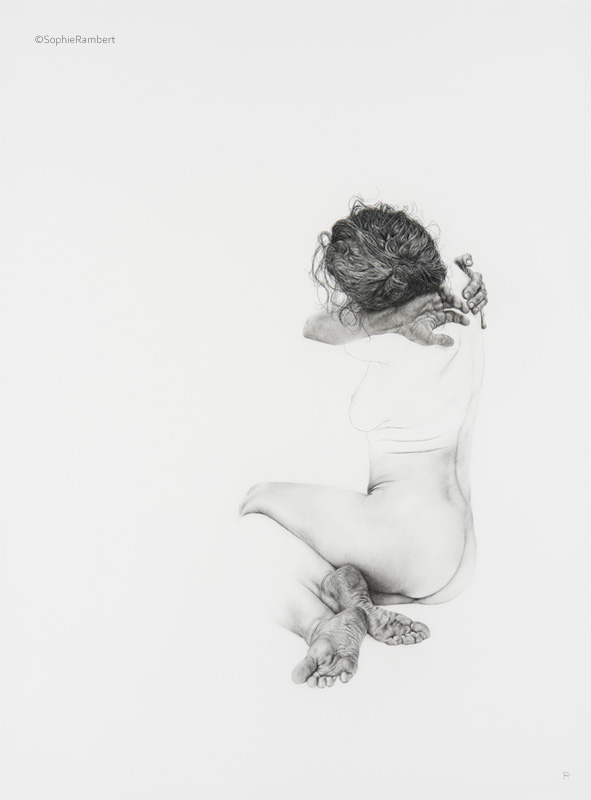 l_inefface_6_body_drawing_in_black_stone_on_137_by_105_cm_paper_by_author_Sophie_Rambert