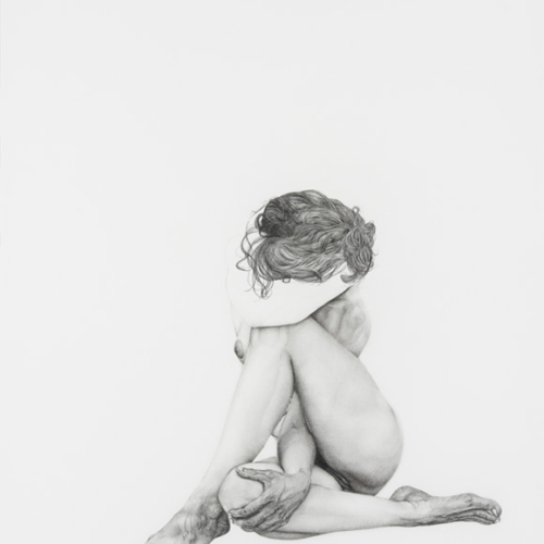 l_inefface_7_body_drawing_in_black_stone_on_130_by_90_cm_paper_by_author_Sophie_Rambert