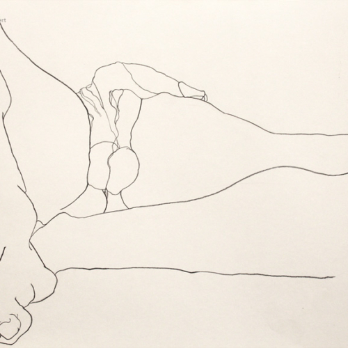 melancolie_14_body_drawing_in_black_stone_on_42_by_58_cm_paper_by_author_Sophie_Rambert