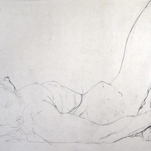 melancolie_9_body_drawing_in_black_stone_on_68_by_88_cm_paper_by_author_Sophie_Rambert