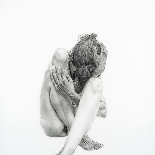 sans_nom_1_body_drawing_in_black_stone_on_133_by_97_cm_paper_by_author_Sophie_Rambert