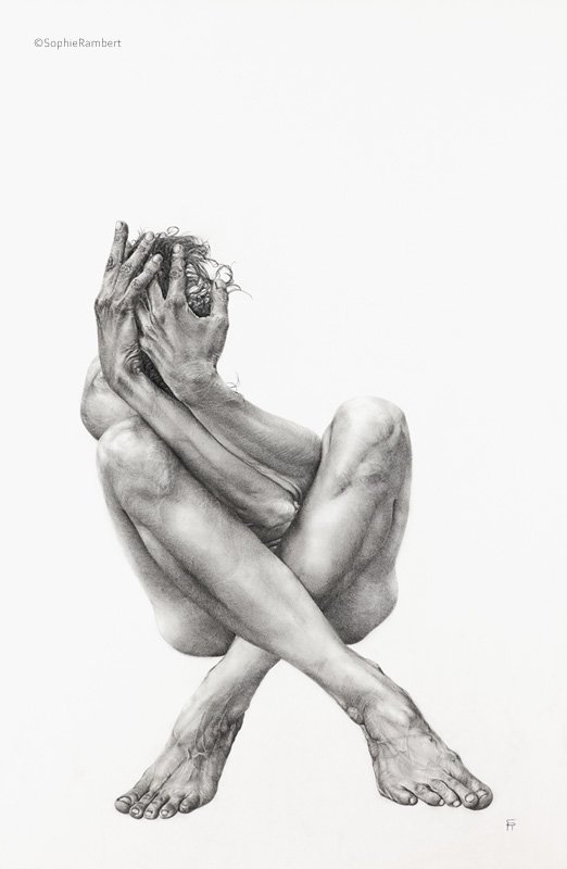 sans_nom_3_body_drawing_in_black_stone_on_144_by_103_cm_paper_by_author_Sophie_Rambert