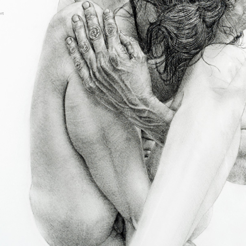 sans_nom_1_body_drawing_in_black_stone_on_133_by_97_cm_paper_by_author_Sophie_Rambert